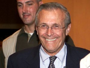 Eski ABD Savunma Bakanı Rumsfeld öldü