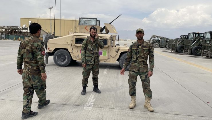 Afgan güçleri Bagram Üssü’ne yerleşiyor