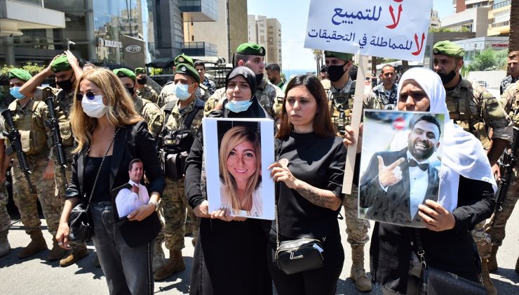 Beyrut’taki patlamada ölenlerin yakınları “adalet” arıyor