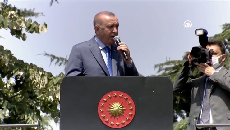 Erdoğan: Tank Palet Fabrikası devletin malıdır, tapusu devlettedir