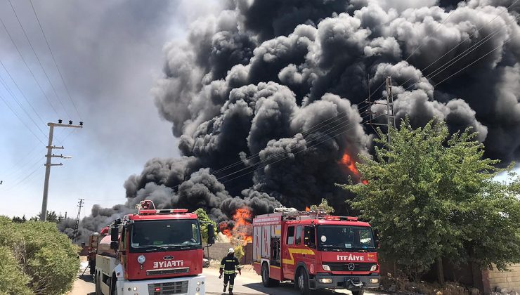 Gaziantep’te yangın