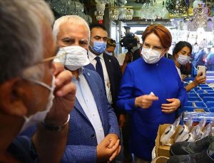 İYİ Parti lideri Akşener’den Malatya’da esnaf ziyareti