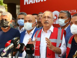 CHP Genel Başkanı Kılıçdaroğlu, Antalya Kriz Merkezi`nde konuştu