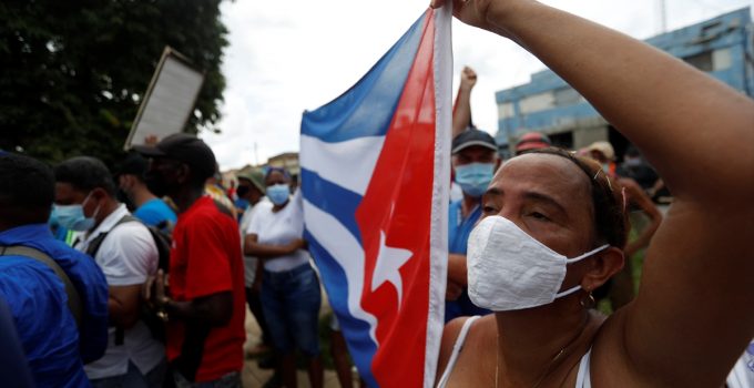 Küba’da hükümet karşıtı gösteri