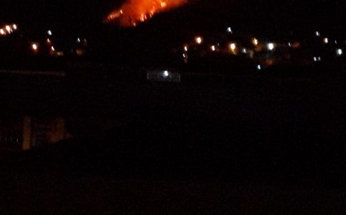 Manisa`da orman yangını başladı