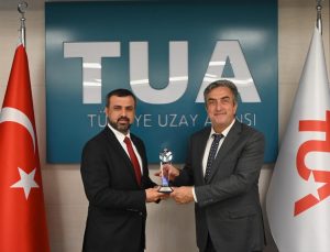 Türkiye Uzay Ajansı’na ödül verildi