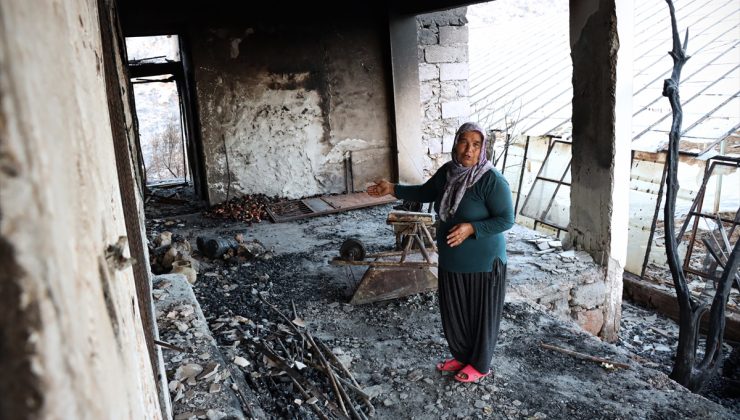 Mersin’de evleri ve kızlarının çeyizi yanan aile, yaşadıklarını unutamıyor
