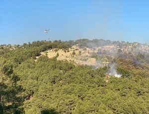 Antalya’nın Kaş ilçesinde orman yangını çıktı