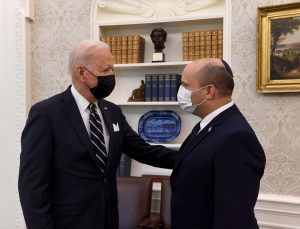 ABD Başkanı Biden ve İsrail Başbakanı Bennett, Beyaz Saray’da bir araya geldi
