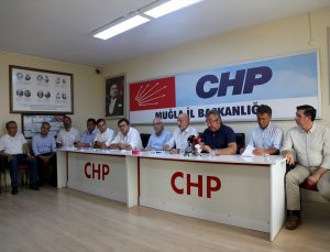 CHP heyeti Muğla’da orman yangınlarını değerlendirdi