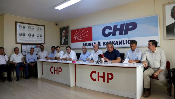 CHP heyeti Muğla’da orman yangınlarını değerlendirdi