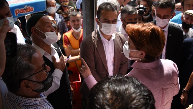 Akşener vatandaşı azarladı: Hakkım haram olsun hepinize