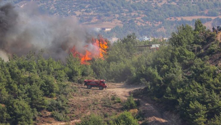 Burdur’da çıkan orman yangını kontrol altına alındı