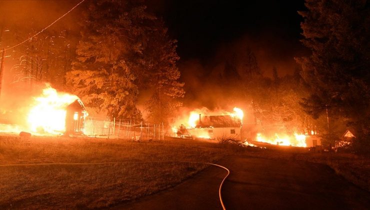 ABD’nin California eyaletinde orman yangınları devam ediyor