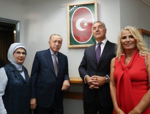 Cumhurbaşkanı Erdoğan ile Karadağ Cumhurbaşkanı Djukanovic, ortak basın toplantısı düzenledi