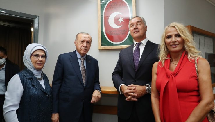 Cumhurbaşkanı Erdoğan ile Karadağ Cumhurbaşkanı Djukanovic, ortak basın toplantısı düzenledi