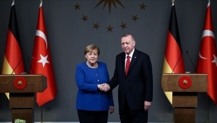 Cumhurbaşkanı Erdoğan ve Merkel’in gündemi Afganistan