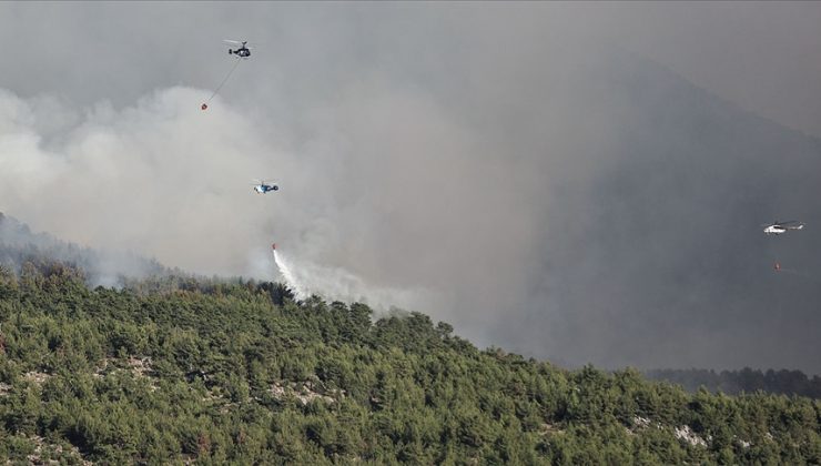 Muğla’daki yangın söndürme çalışmalarına destek veren Kazakistanlı ekip ülkelerine uğurlandı