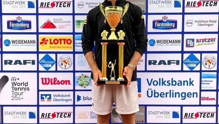 Milli tenisçi Ergi Kırkın, şampiyon oldu