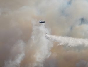 Muğla’da devam eden 2 yangına müdahale ediliyor