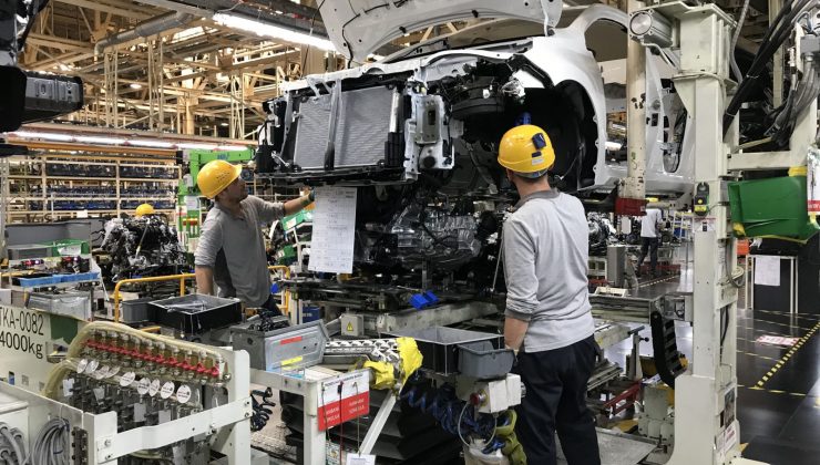 Toyota üretimini yüzde 40 azaltıyor