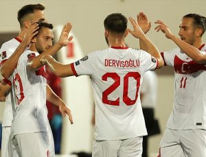 A Milli futbol takımı Cebelitarık’ı 3 golle geçti