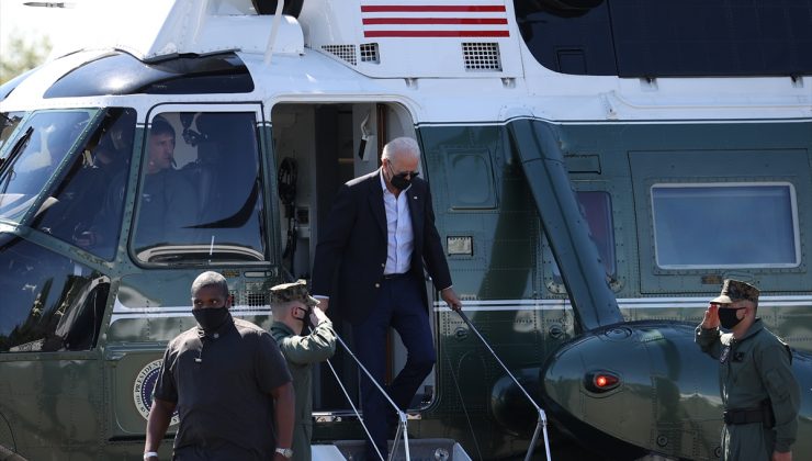 Biden, orman yangınlarının yol açtığı tahribatı incelemek için Idaho ve California’da