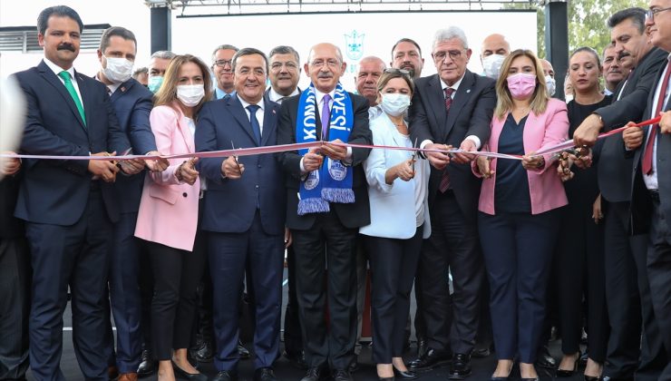 CHP Genel Başkanı Kılıçdaroğlu, İzmir’de toplu açılış törenine katıldı