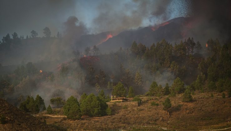 Kanarya adalarında yanardağ patladı, 5 bin kişi tahliye ediliyor