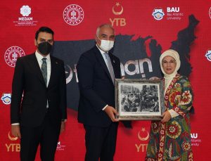 “Osmanlı’nın Amerikası” belgeseli, Emine Erdoğan’ın katılımıyla tanıtıldı