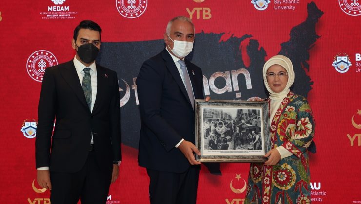 “Osmanlı’nın Amerikası” belgeseli, Emine Erdoğan’ın katılımıyla tanıtıldı