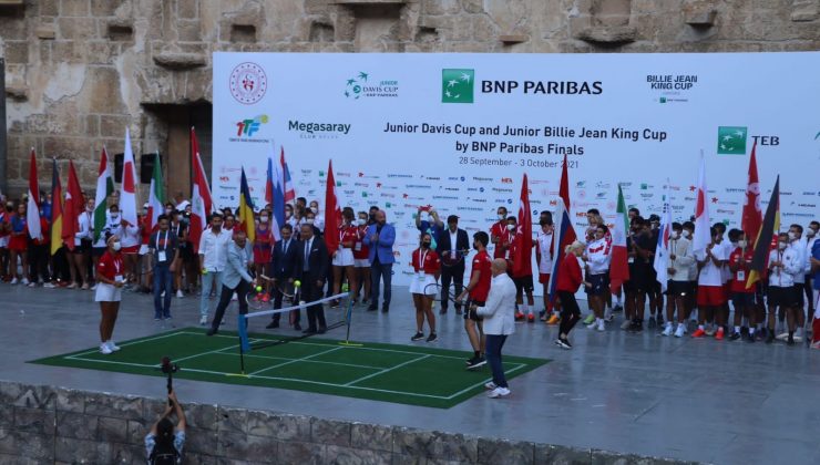 Teniste geleceğin yıldızlarının dünya kupası heyecanı Antalya’da başladı