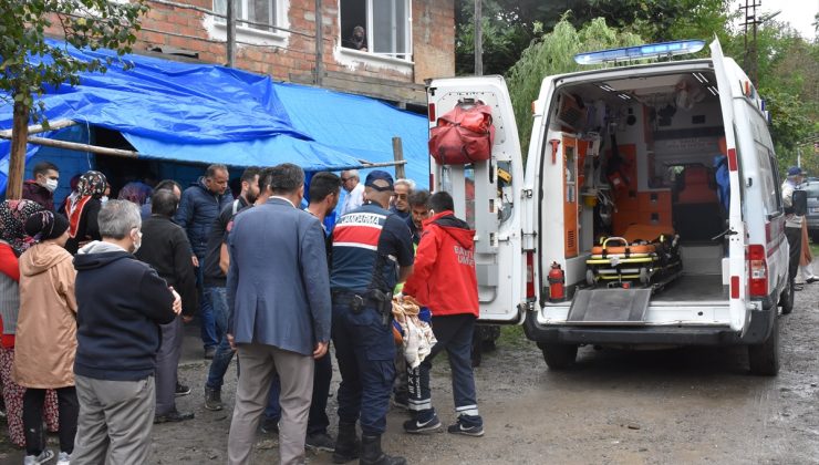 Cenaze evinde balkon çöktü