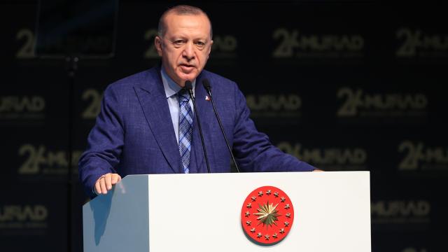 Erdoğan, MÜSİAD Genel Kurulu’nda konuştu