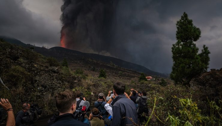Kanarya Adaları’nda aktif hale gelen yanardağda patlamaların şiddeti arttı