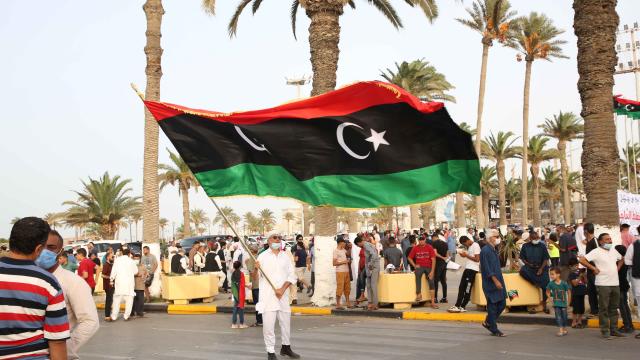 Libya’da güvenoyu kararı protesto edildi