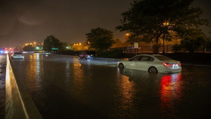 New Jersey’de sağanak sele yol açtı