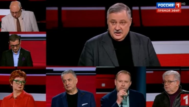 Rus televizyonunda Türkiye kavgası: “Bizi Erdoğan ile korkutmayın”