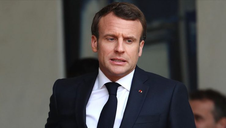 Fransa Cumhurbaşkanı Macron yumurtalı saldırıya uğradı