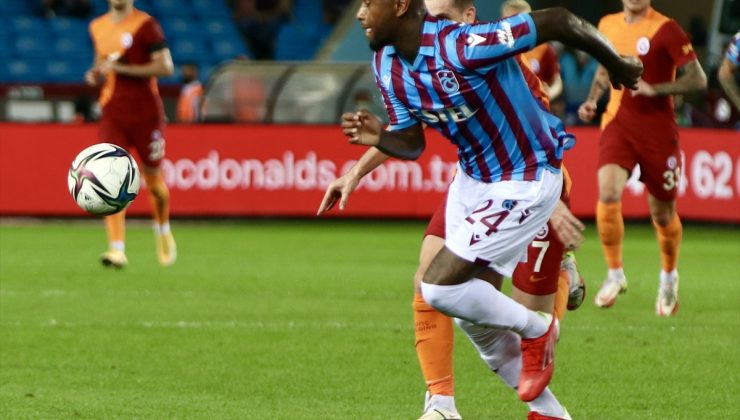 Trabzonspor ile Galatasaray yenişemedi