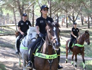 İstanbul’da orman ve sahiller atlı polislere emanet