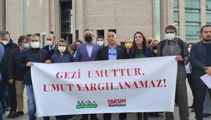 15 Temmuz darbe girişimi ve Gezi Parkı davası başladı