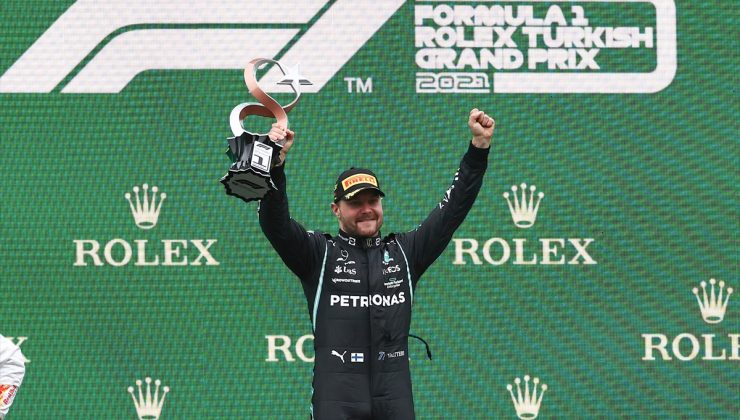 Formula 1 Türkiye Grand Prix’sini Bottas kazandı