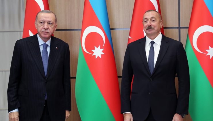 Cumhurbaşkanı Erdoğan ile İlham Aliyev basına kapalı görüştü