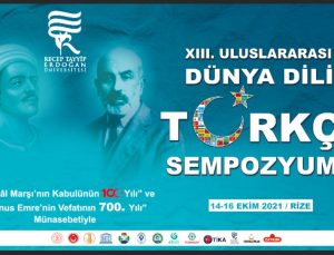 “Uluslararası Dünya Dili Türkçe Sempozyumu” YTB’nin desteğiyle düzenlenecek