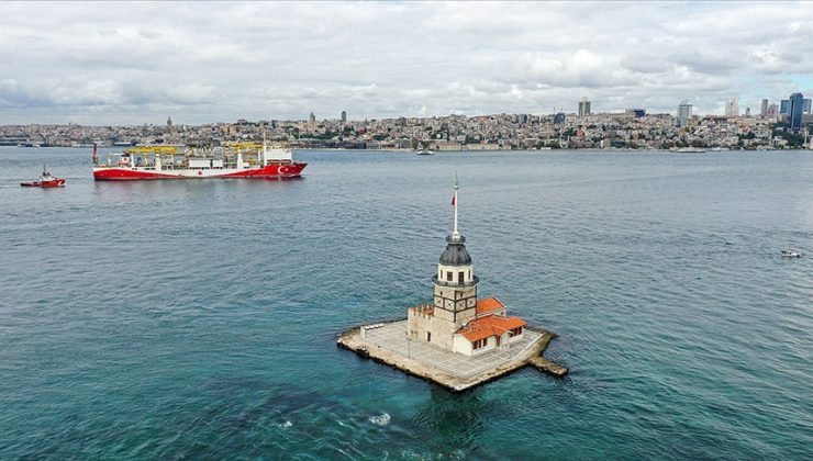 Yavuz sondaj gemisi Karadeniz’deki ilk görevi için yola çıktı