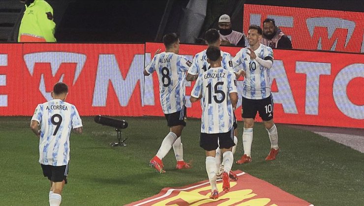 Arjantin Dünya Kupası yolunda kayıpsız ilerliyor