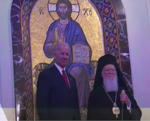 ABD Başkanı Biden, Fener Rum Patriği Bartholomeos ile Beyaz Saray’da görüştü