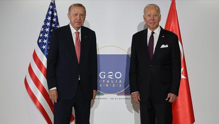 Cumhurbaşkanı Erdoğan ile ABD Başkanı Biden Roma’da görüştü
