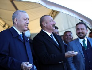 Cumhurbaşkanı Erdoğan Azerbaycan’da açılışlara ve temel atma törenlerine katıldı